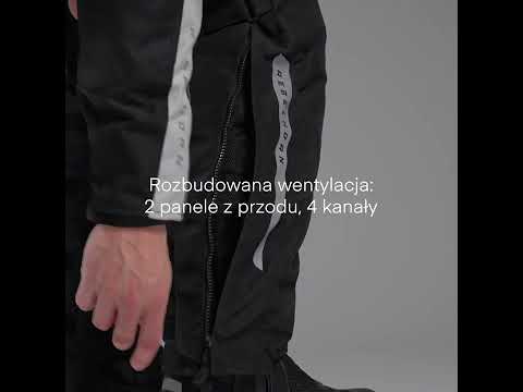 Spodnie motocyklowe Rebelhorn Cubby V Black Grey