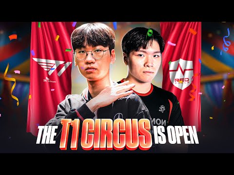 THE T1 CIRCUS IS OPEN FOR BUSINESS VS THE NONGSHIM - LCK SUMMER 2025