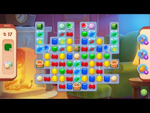 Homescapes level 9505 No Boosters Gameplay