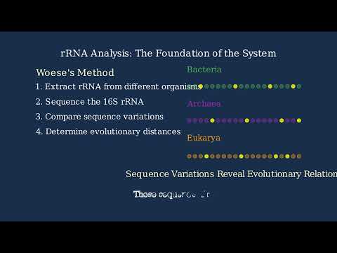 Three-domain system – Carl Woese’s Classification - Video