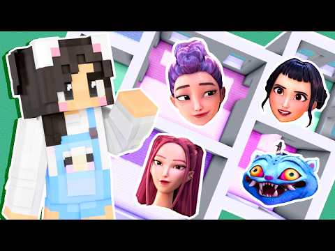 💜I Built A KPop Demon Hunters House In Minecraft!