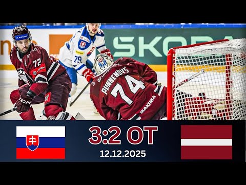 FULL HIGHLIGHTS: Kaufland Christmas Cup- Slovakia VS Latvia
