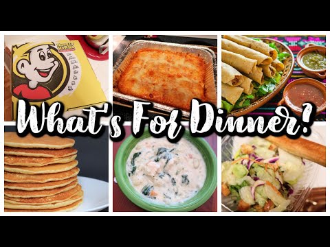 What's For Dinner? | A Week of Super Real Life Dinners