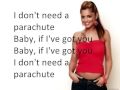 Cheryl Cole Parachute Lyrics