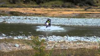 preview picture of video 'Dirt Bike World - Steve Pay - High Country Trail NZ'