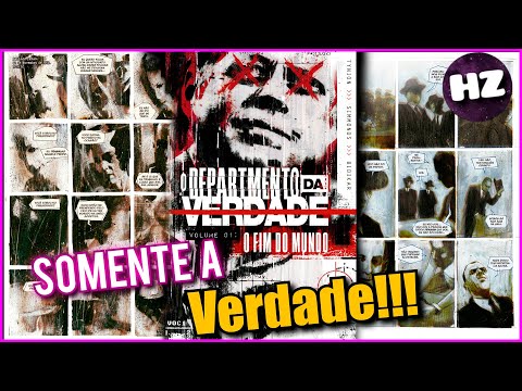 O DEPARTAMENTO DA VERDADE | A VERDADE é o que você PENSA ?? #comics #review #hqs  #política