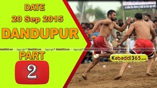 (1) Dandupur (Kapurthala) Kabaddi Touranament 20 Sep 2015
