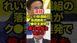 滑稽すぎるれいわ議員 #政治 #れいわ新選組