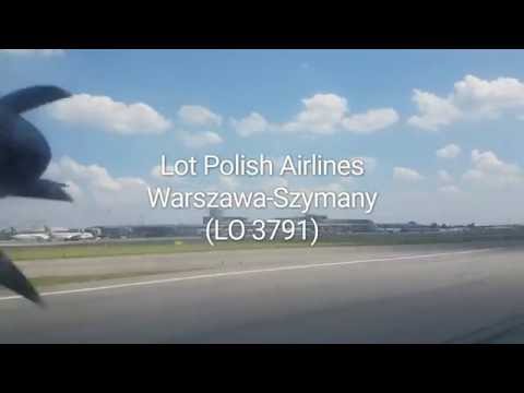 Lot Polish Airlines flight LO 3791 Warsaw - Szymany