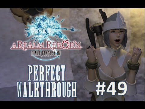 Final Fantasy XIV A Realm Reborn Perfect Walkthrough Part 49 - Miner Lv.20 - Lv.36