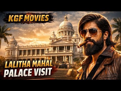 Rocky bhai Palace | Lalitha Mahal Palace Inside Tour 👑 | Royal Heritage Hotel Review