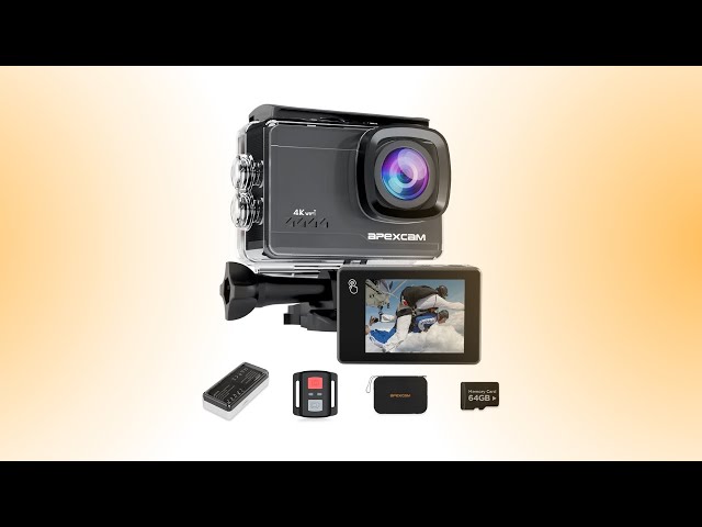 Vídeo relacionado con Apexcam M90 Cámara Deportiva 4K64MP con 128G Tarjeta Cámara Acción EIS con Pantalla Táctil WiFi 8X Zoon Cámara Sumergible Subacuática 40M y Mando a Distancia con Dos 1350*baterías y Otros Accesorios