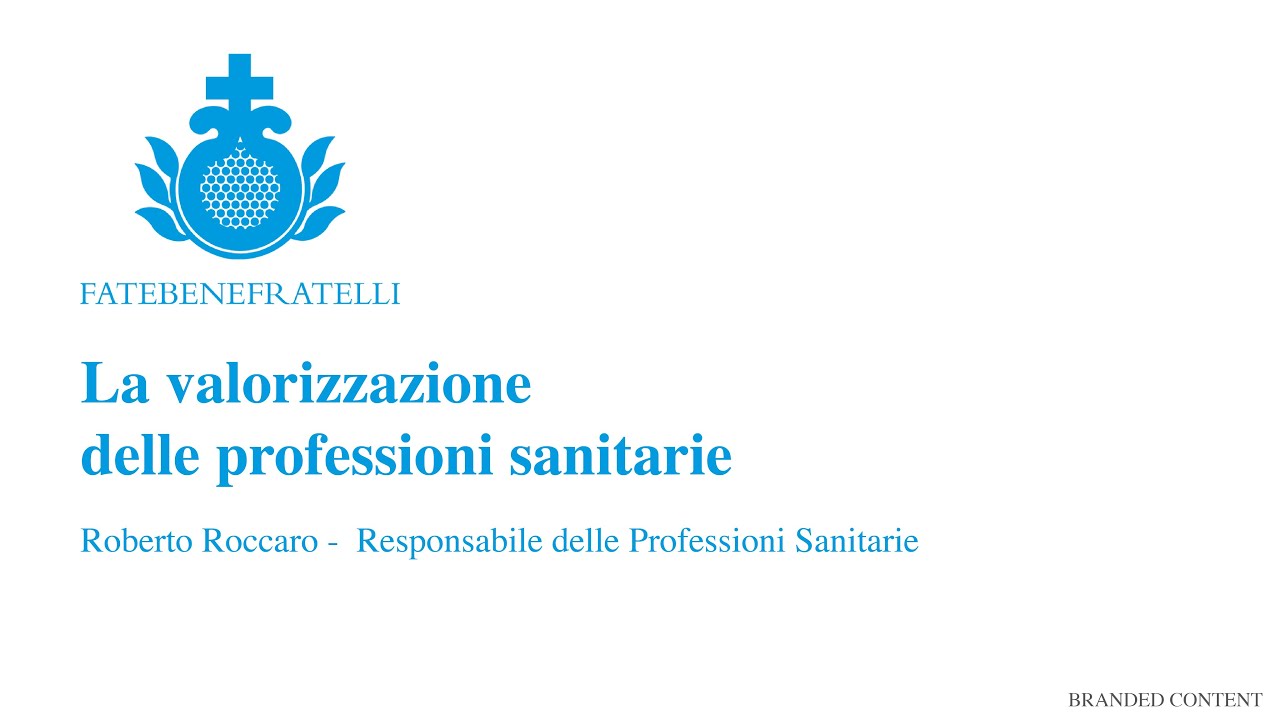 La valorizzazione delle professioni sanitarie