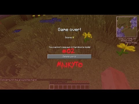 Minecraft Hardcore ► Let's Play Česky ► S01E02 ► Vytrolil jsem sám sebe ► Majkyto