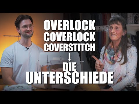 Alle Unterschiede erklärt: Overlock vs. Coverlock vs. Coverstitch – Welche Maschine passt zu Dir?