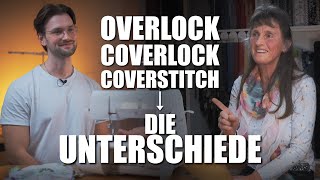 Alle Unterschiede erklärt: Overlock vs. Coverlock vs. Coverstitch – Welche Maschine passt zu Dir?