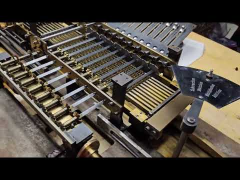 How the Millionaire Calculator Mechanism Works (first calculator to do automatic multiplication)