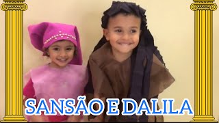 Pregação infantil/Liz&Babá em sansão e dalila kids/histórias da bíblia/bíblia infantil