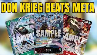 This Don Krieg Deck Surprised Regionals | One Piece TCG