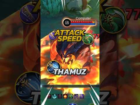 Revamped Attackspeed Thamuz! Mobile Legends #mobilelegends #mlbb #MLBBCreator #MLBBALLSTAR