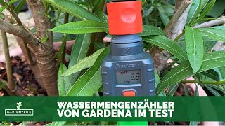 Gardena Wassermengenzähler im Test - Funktioniert der digitale Wasserzähler für den Gartenschlauch?