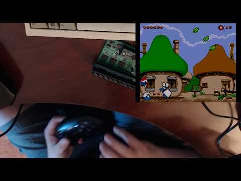 The Smurfs for Mega Drive U version (from Brazil)