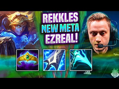 REKKLES NEW META EZREAL MID WITH CROWN SHATTERED! - KC Rekkles Plays Ezreal Mid vs Leblanc! |