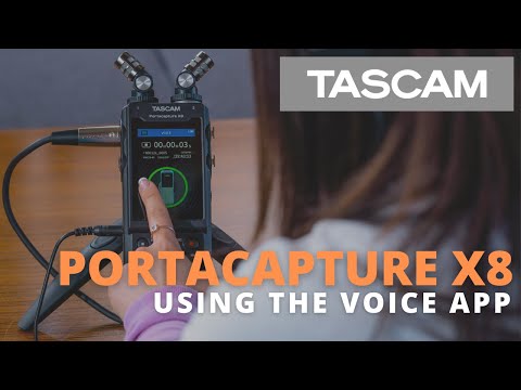 TASCAM Portacapture X8 32-bit 8-Channel Multitrack Field TASCAM Portacapture X8 32-bit 8-Channel Multitrack Field