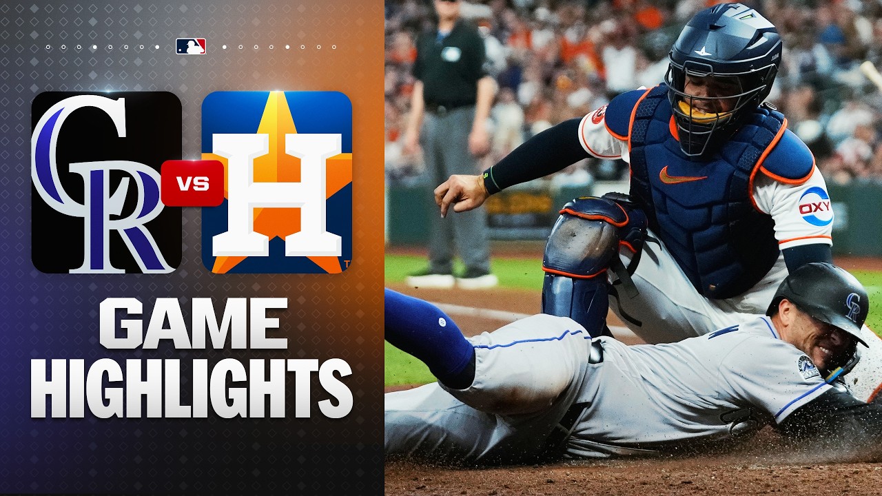 Rockies vs. Astros Game Highlights (4/16/26) | MLB Highlights