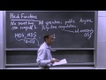 Lecture 21: Cryptography: Hash Functions