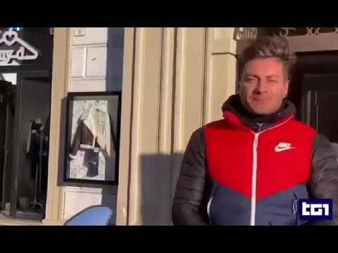 RAI TG1 29apr2023 su Pupo e Thomas Grazioso a Mosca