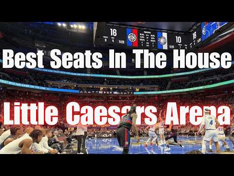 Little Caesars Arena Sections