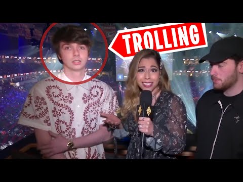 KARL does a little TROLLING at the LCS Finals Interview HASAN REACTS