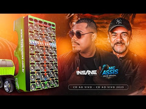 SET DANCE COMERCIAL REMIX 2025🎵- INSANE DJ E MC ASSIS 🇧🇷🎤 REBOQUE IMPACTO X-BASS 