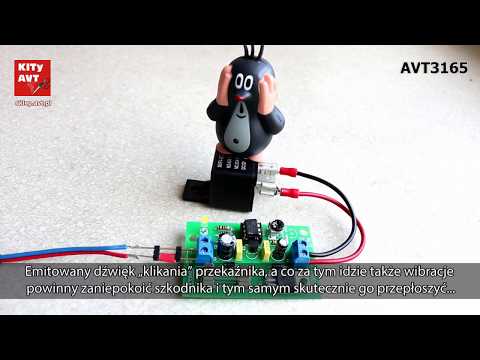 AVT3165 - Odstraszacz kretów