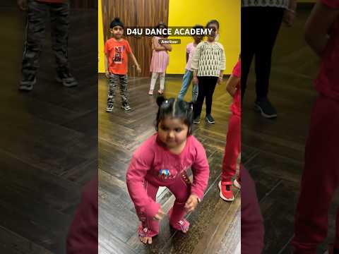 Parushi 4 years Bhangra Video #punjabi #d4udanceacademy #youtubeshorts #punjabidance #shorts