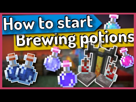 Minecraft basics of alchemy | Creating potions