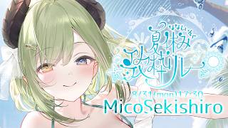 【 #ななし夏休み歌枠リレー 】夏休みの最後に宿題投げ捨てて歌おーーーーーッ！！！！！！！！！🍉【 堰代ミコ / ななしいんく 】