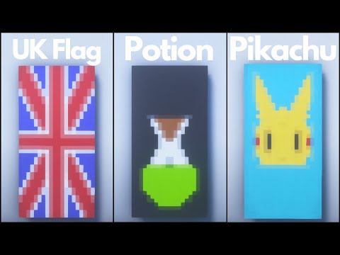 Minecraft: 7 Cool Banner Designs #3 (Tutorial)
