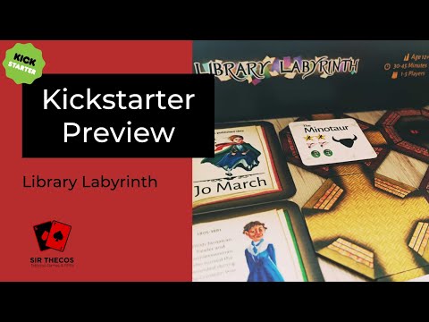 Kickstarter Preview | Library Labyrinth