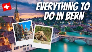 Travel vlog - EVERYTHING TO DO IN BERN, SWITZERLAND: Your travel guide for the Swiss capital in 2023!