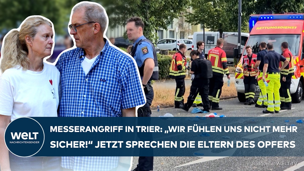 TRAUER IN TRIER: „Sie kommen immer näher!“ Jetzt sprechen die Eltern des Opfers – Trierer in Angst