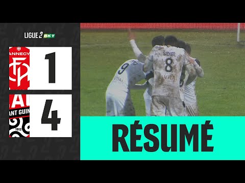 FC ANNECY - EN AVANT GUINGAMP (1-4) - highlights - Week 18 - Ligue 2 BKT 24/25