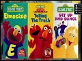 Opening To Sesame Street The Alphabet Jungle Game 2001 DVD