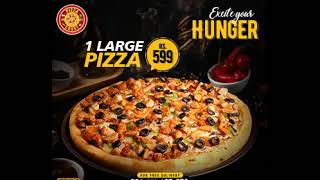 Pizza Crust 1 Large Pizza 599/- only