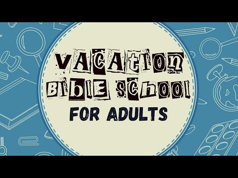 VBS for Adults--Jonah and the Whale