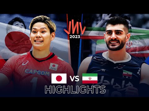 JAPAN vs IRAN | Highlights | Men's VNL 2023