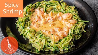 Quick and Easy Shrimp with a Spicy Chili Cream Sauce
