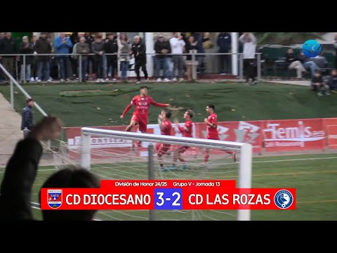 Resumen: CD Diocesano - CD Las Rozas (División de Honor Gr.5 24/25)