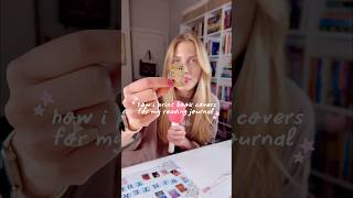 the easiest way to add book covers to your journal! 🖨️✨*HP sprocket tutorial*